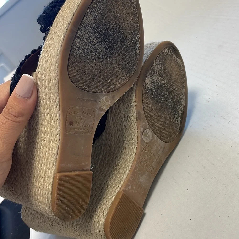 Lucky Ridgeview espadrille wedges
